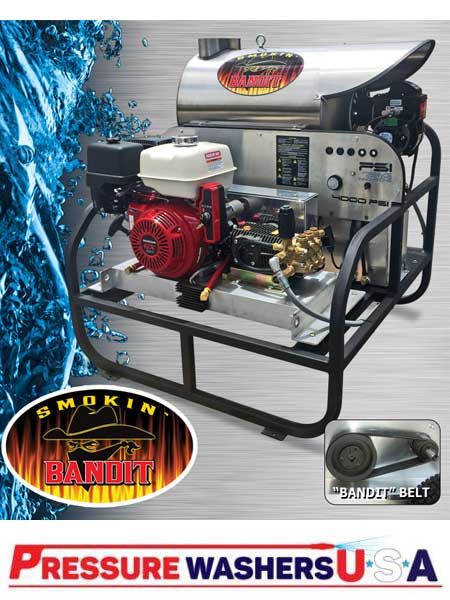SMOKIN BANDIT Hot Water Pressure Washer