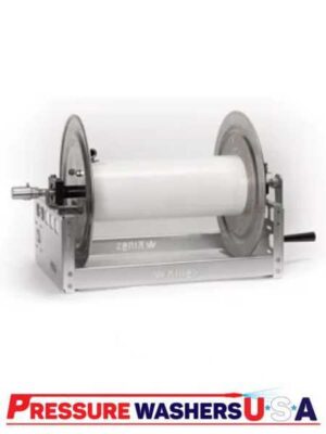 KR3A22 Kings 22" Aluminum Manual Hose Reel 1" Manifold