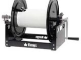 Kings 12" Steel Manual Hose Reel