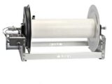 Kings 22" Aluminum Electric Hose Reel with Stainless Steel Manifold