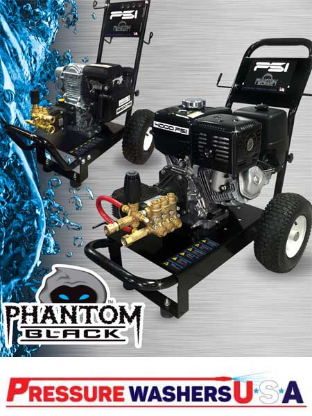 Phantom Black Series Pressure Washer