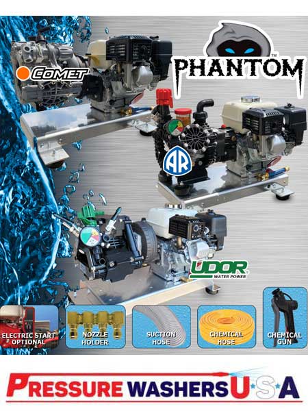 PHANTOM SOFT WASH Pressure Washers